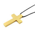 Pendentifs religieux pour hommes en acier inoxydable, bijoux en croix pour hommes